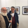 Con Federico Severino, alla inaugurazione della mostra "Atelier di Artisti Bresciani", AAB, 5 giugno '21